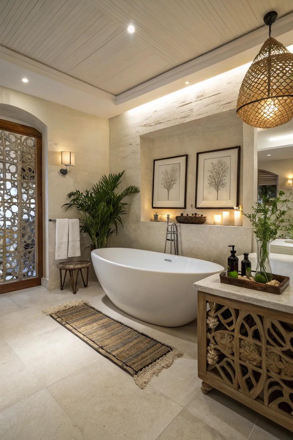 Freestanding bathtubs bring a touch of elegance and luxury to any bathroom.