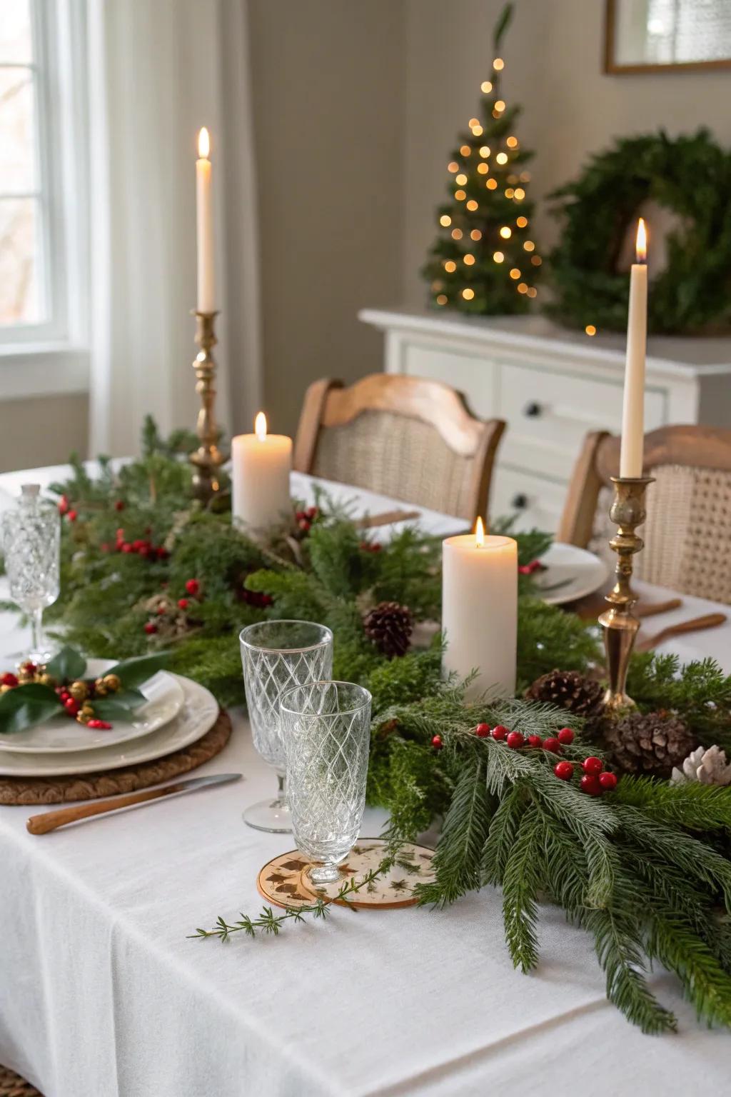 A tablescape embodying the essence of the season.