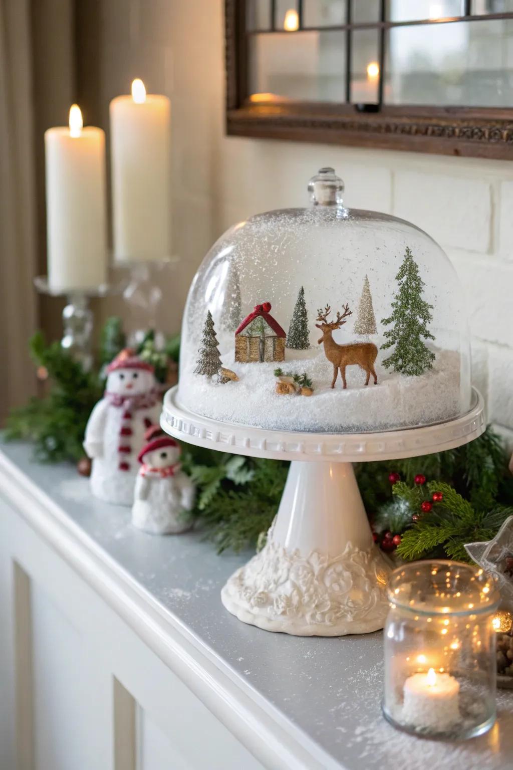 Craft your private winter utopia with a bespoke snow orb.