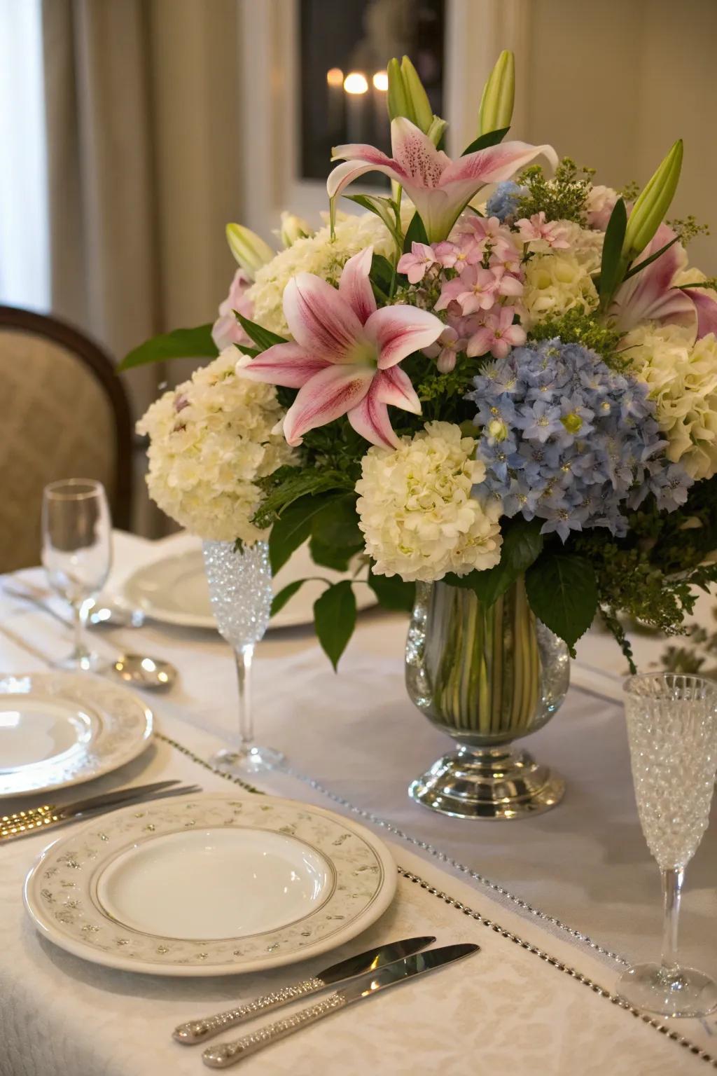 Enhance your decor with stunning floral centerpieces.