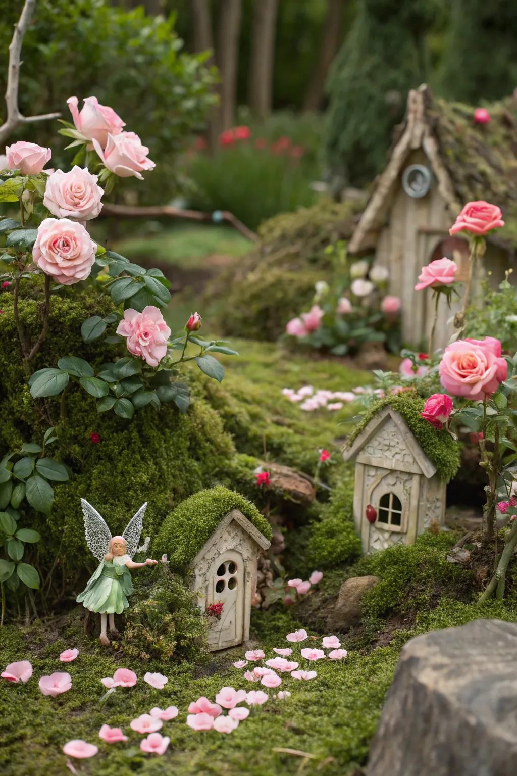 Sun jewels inject charm into a whimsical sprite botanical space.