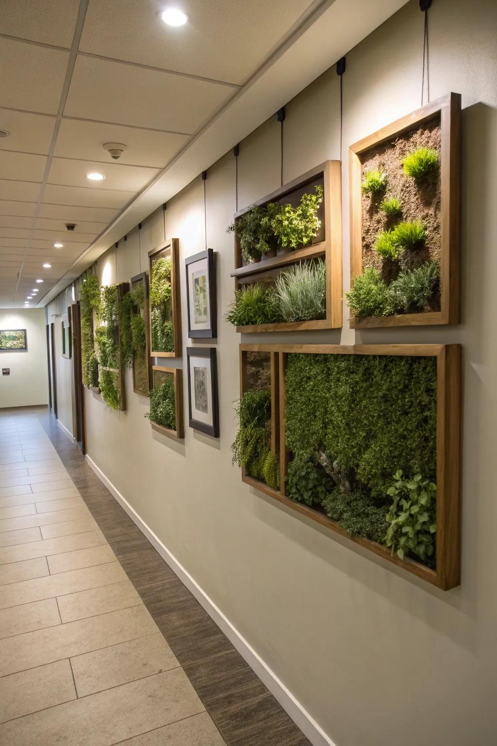 Living canvases convert flora into artistic creations.