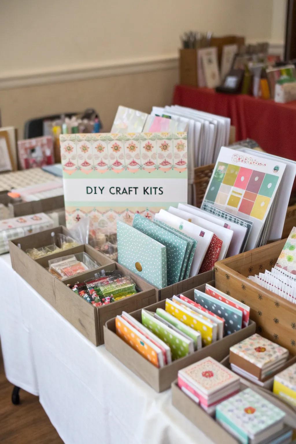 DIY craft kits inspire creativity beyond the party.