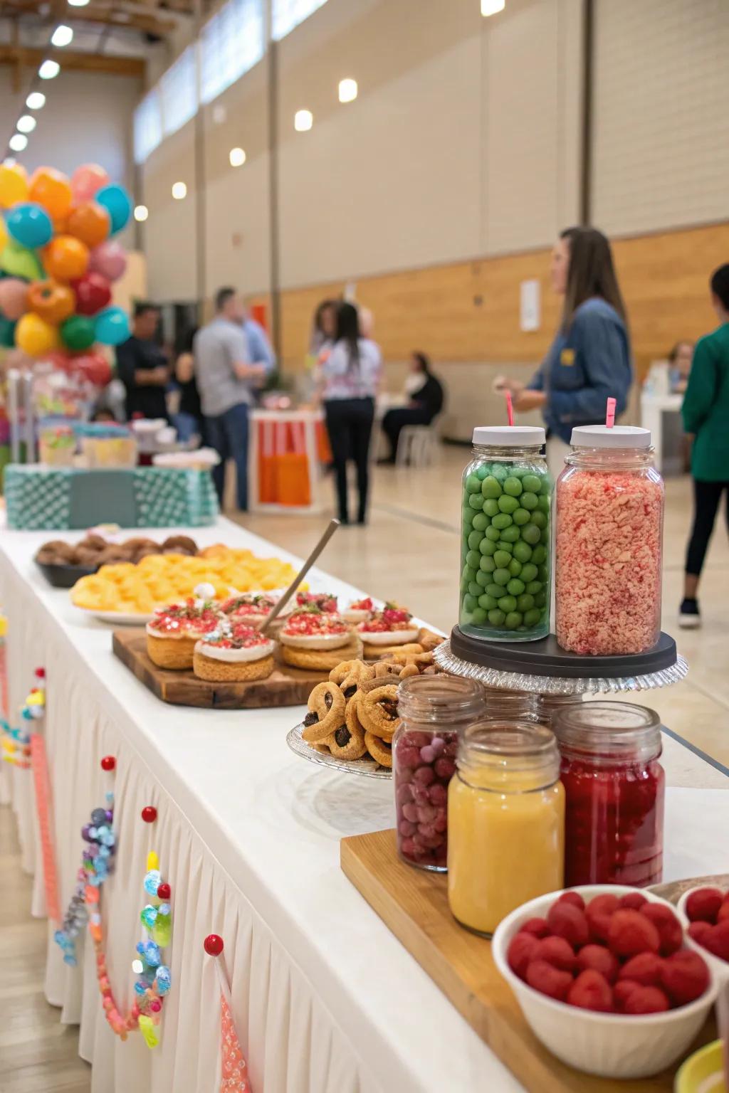 A DIY dessert bar invites creativity and satisfies sweet cravings.