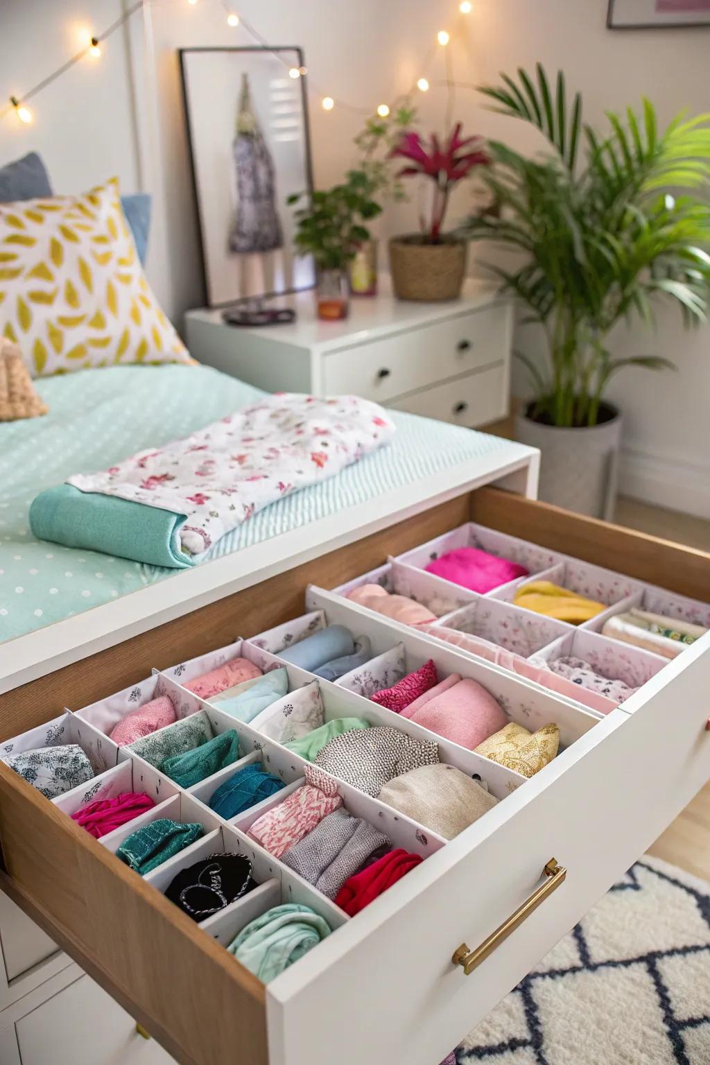 DIY drawer inserts tailored to your personal style.