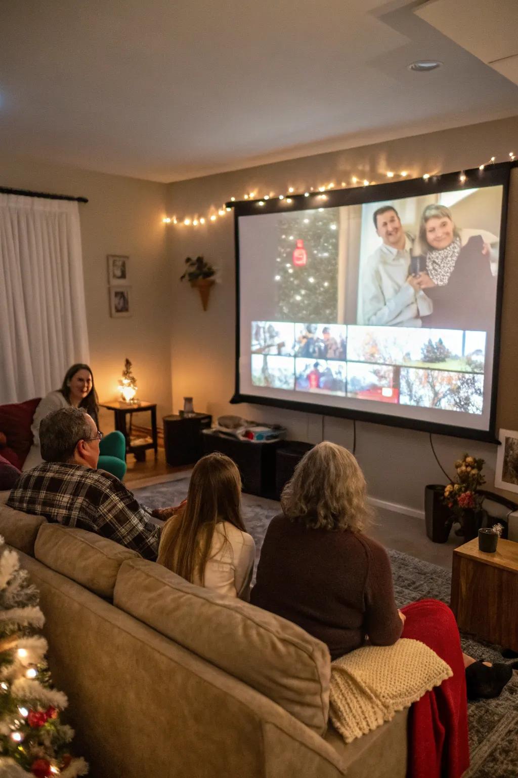 A slideshow screening brings memories to life for all to enjoy.