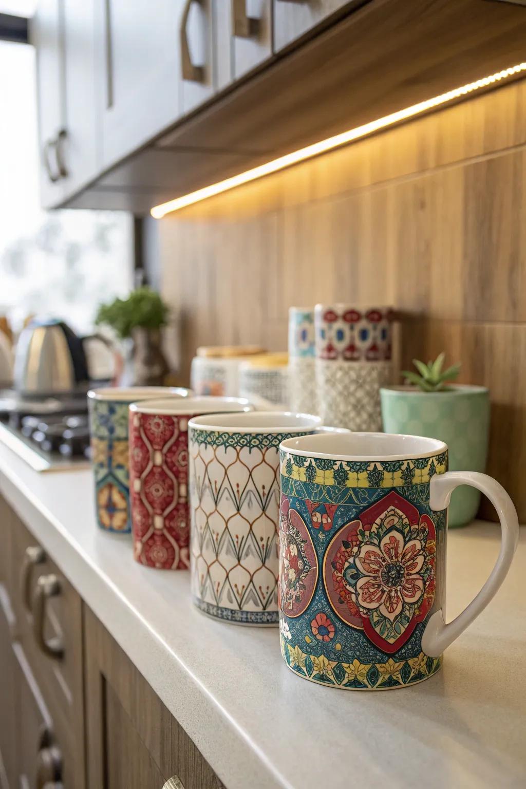 A fashionable coffee tumbler collection ideal for welcoming new days.