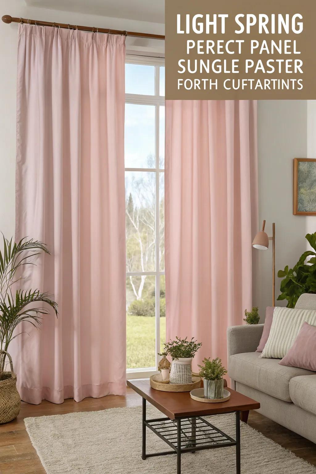 Pastel treatments rejuvenate the residential decor in anticipation of the vernal equinox.