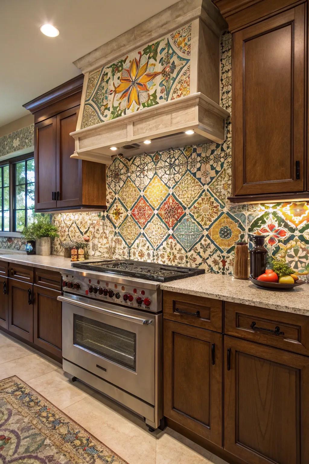 Ornamental cooker surrounds recount singular narratives.