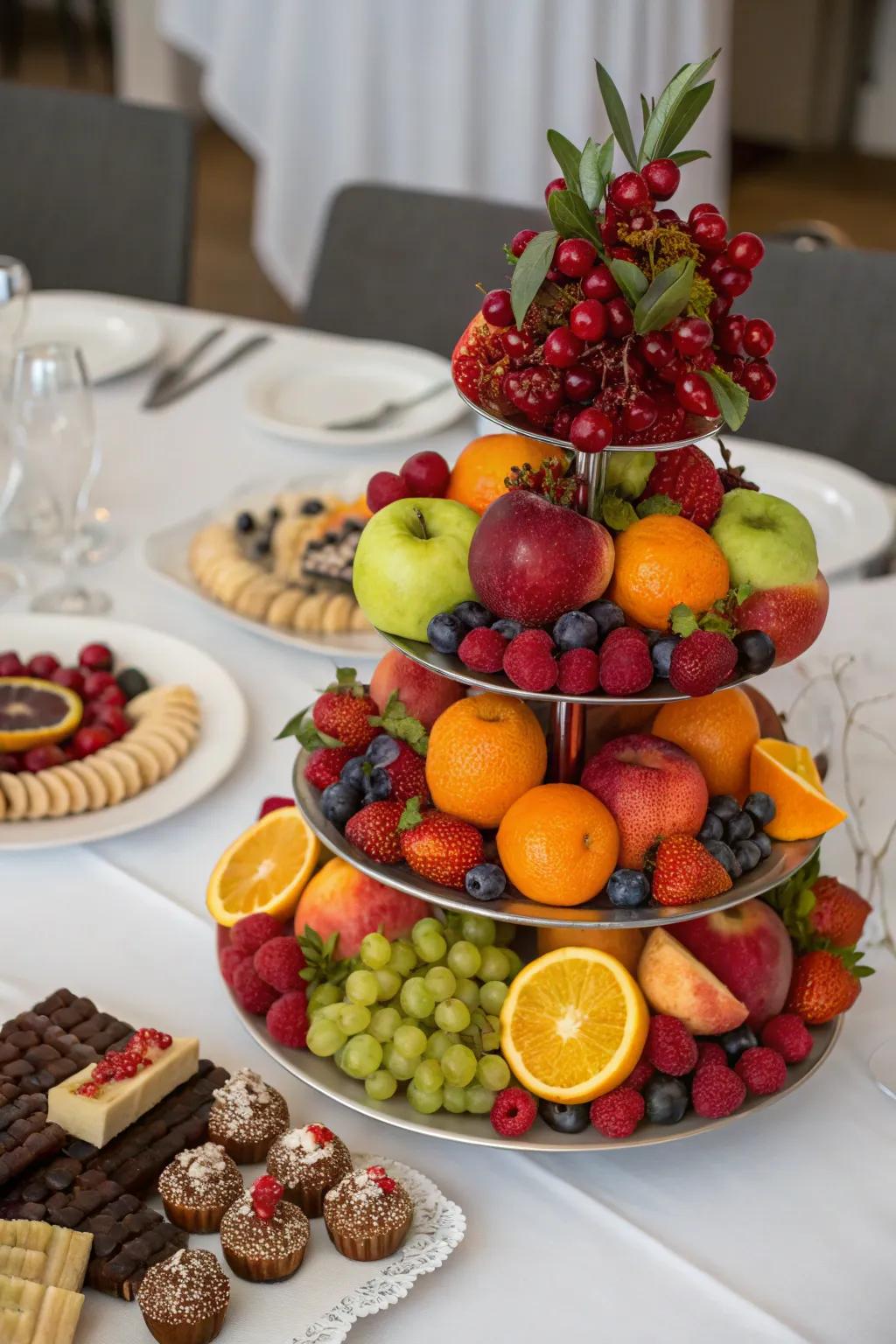 Edible centerpieces that delight both the eyes and the taste buds.