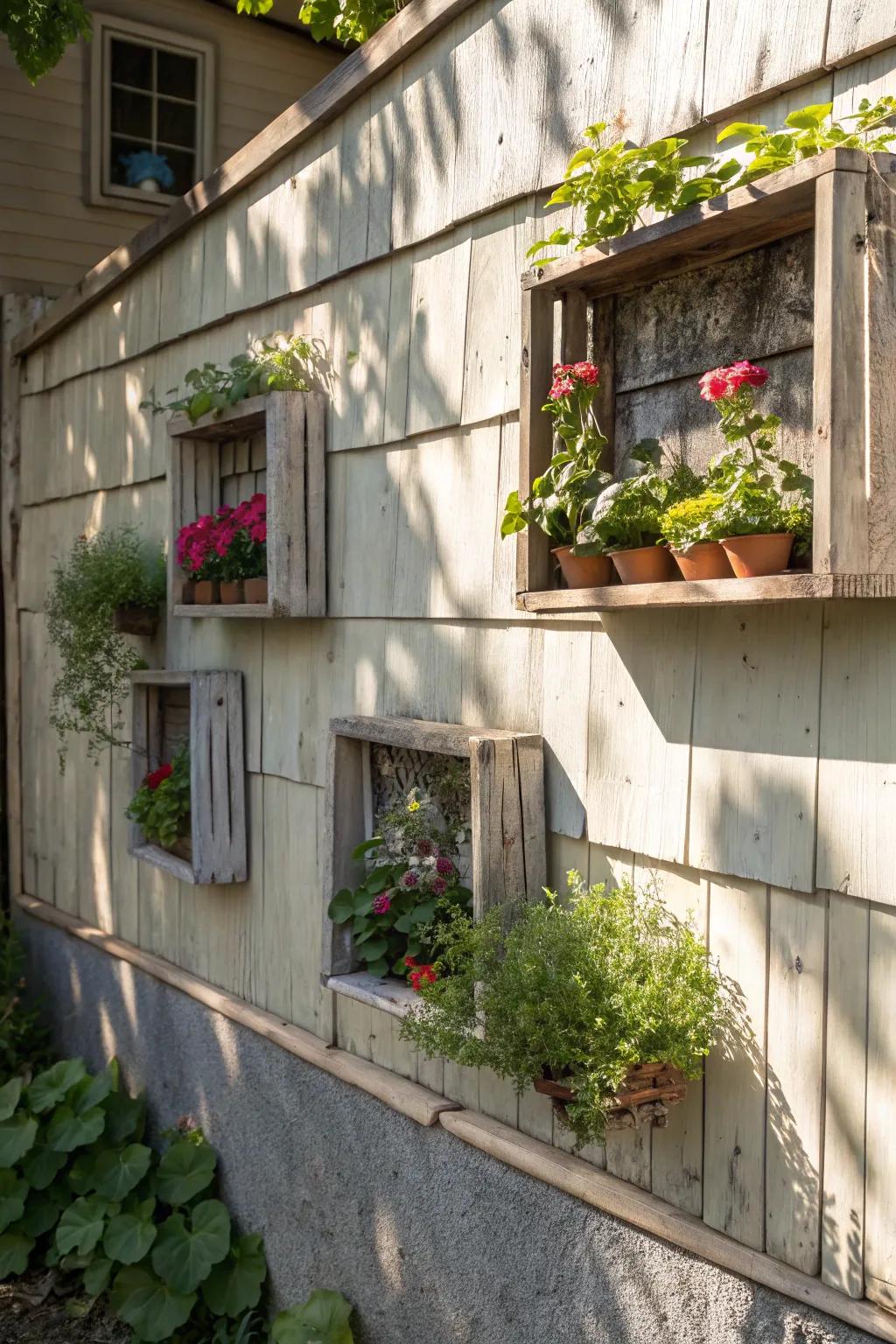 Shadow boxes offer a unique way to display treasures.