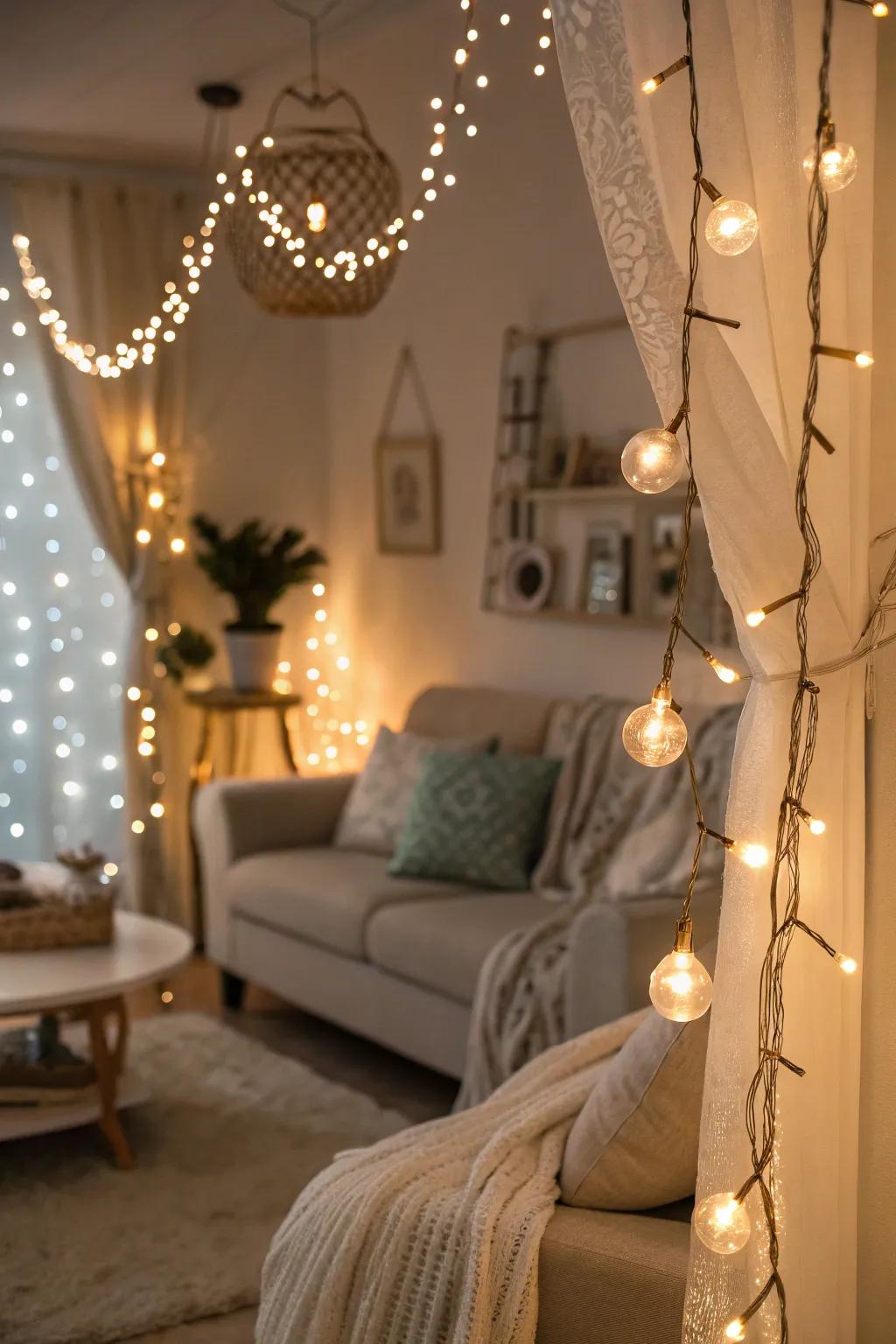 A magical ambiance featuring subtle lighting accents.