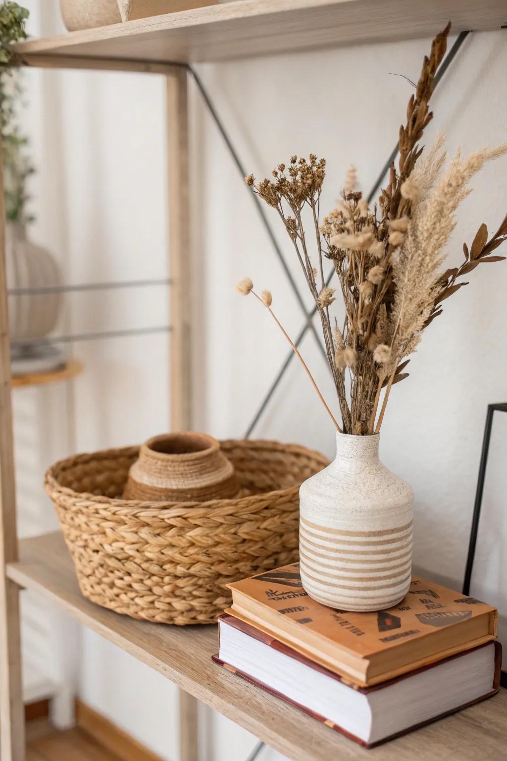 Minimalist bohemian communicates through ease.