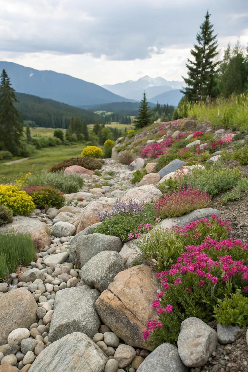 Showcase your favorite plants with stunning rockeries.