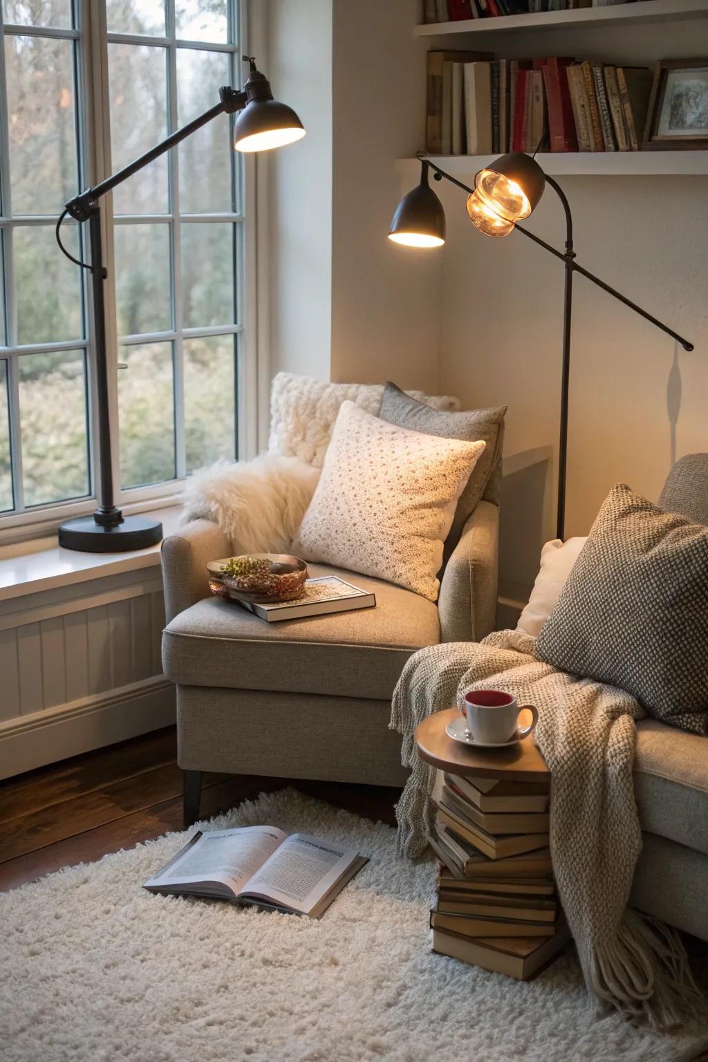Adaptable beacons forge the flawless reading environment.