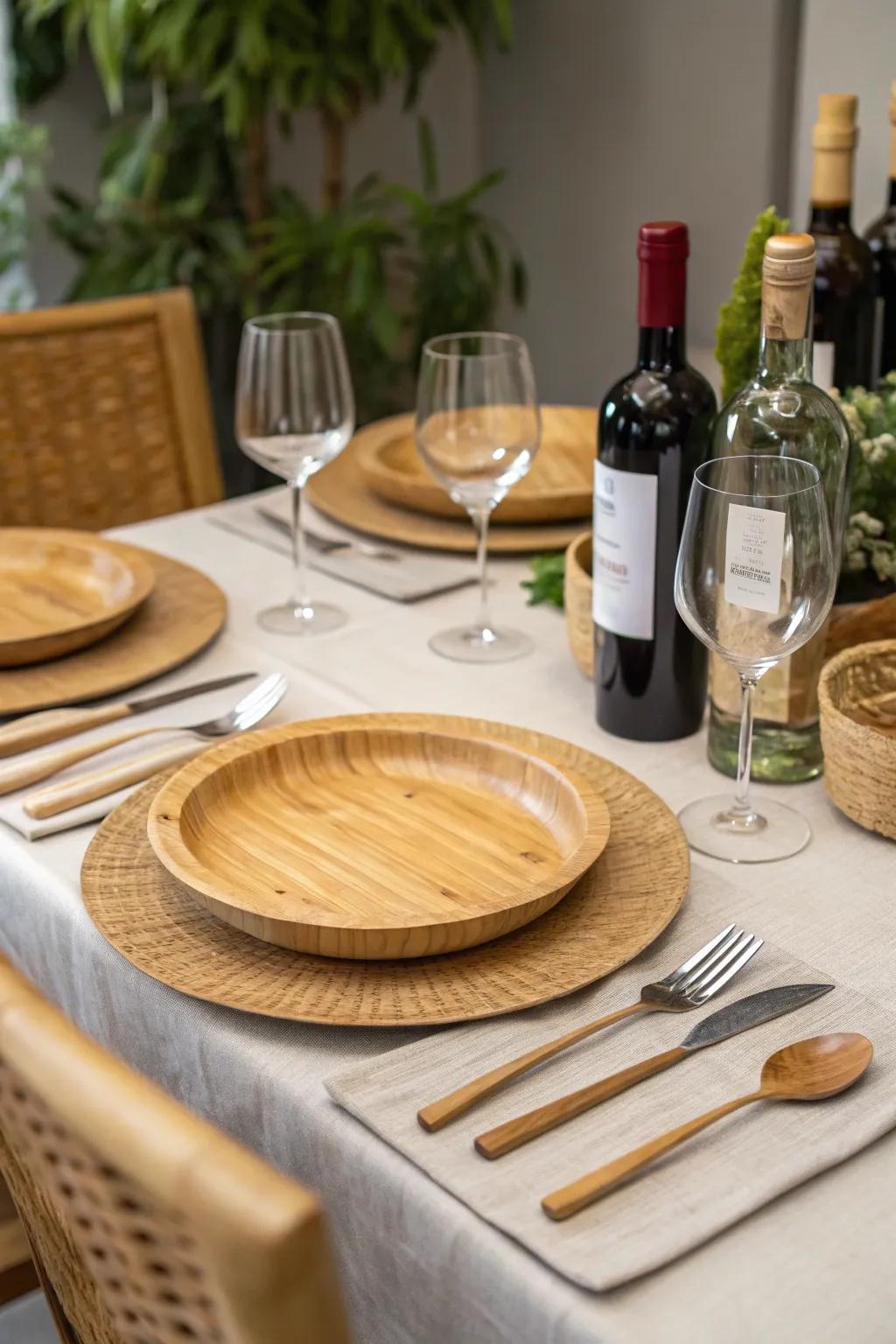 Environmentally responsible tableware delivers aesthetics with sustainability.