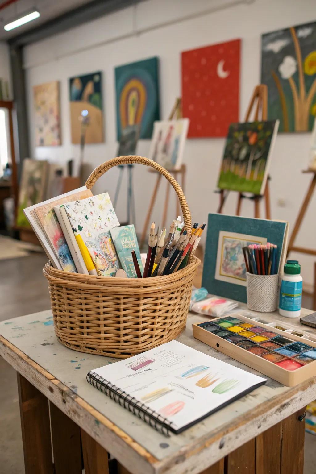 Unleash creativity through this artistic expression assortment.