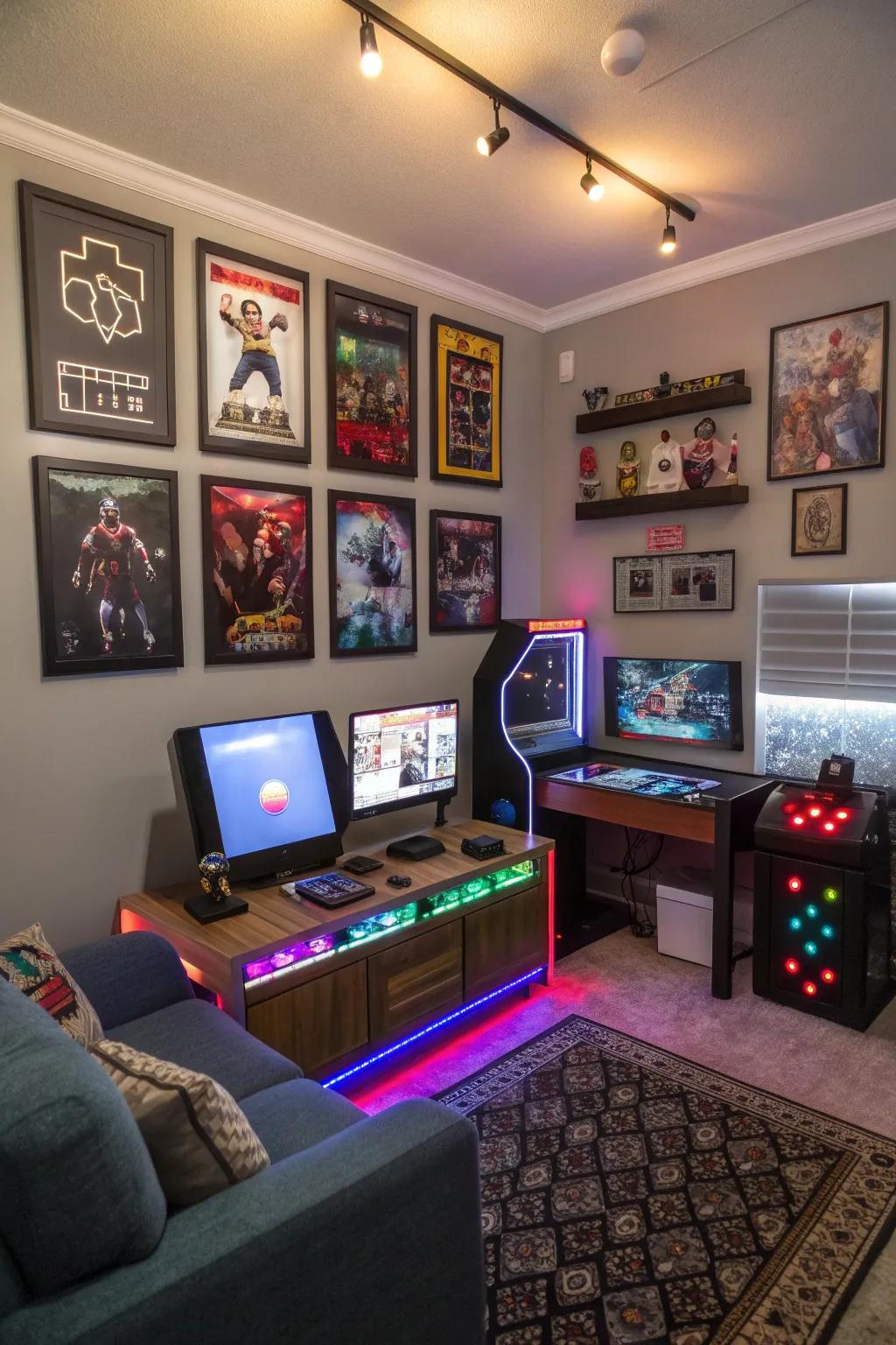 Imprint your signature through DIY undertakings in your gaming configuration.