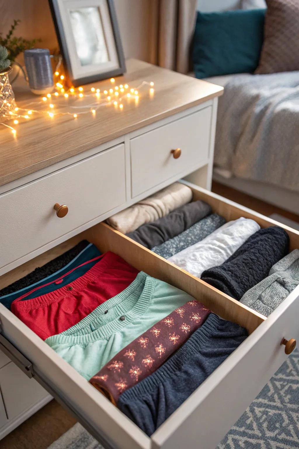 Seasonal rotation keeps your drawer fresh and relevant.