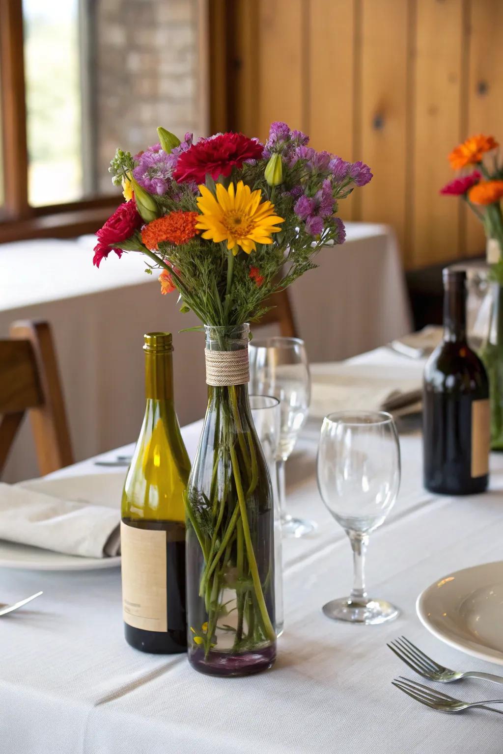 Vessel flower holders blend innovation with sustainability.