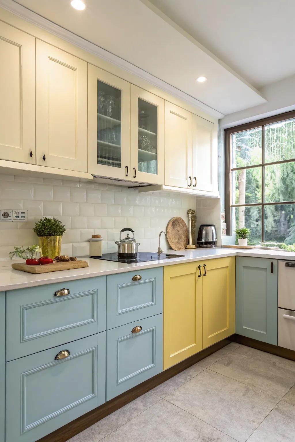 Two tone styles provide enhanced innovation that still feels traditional.