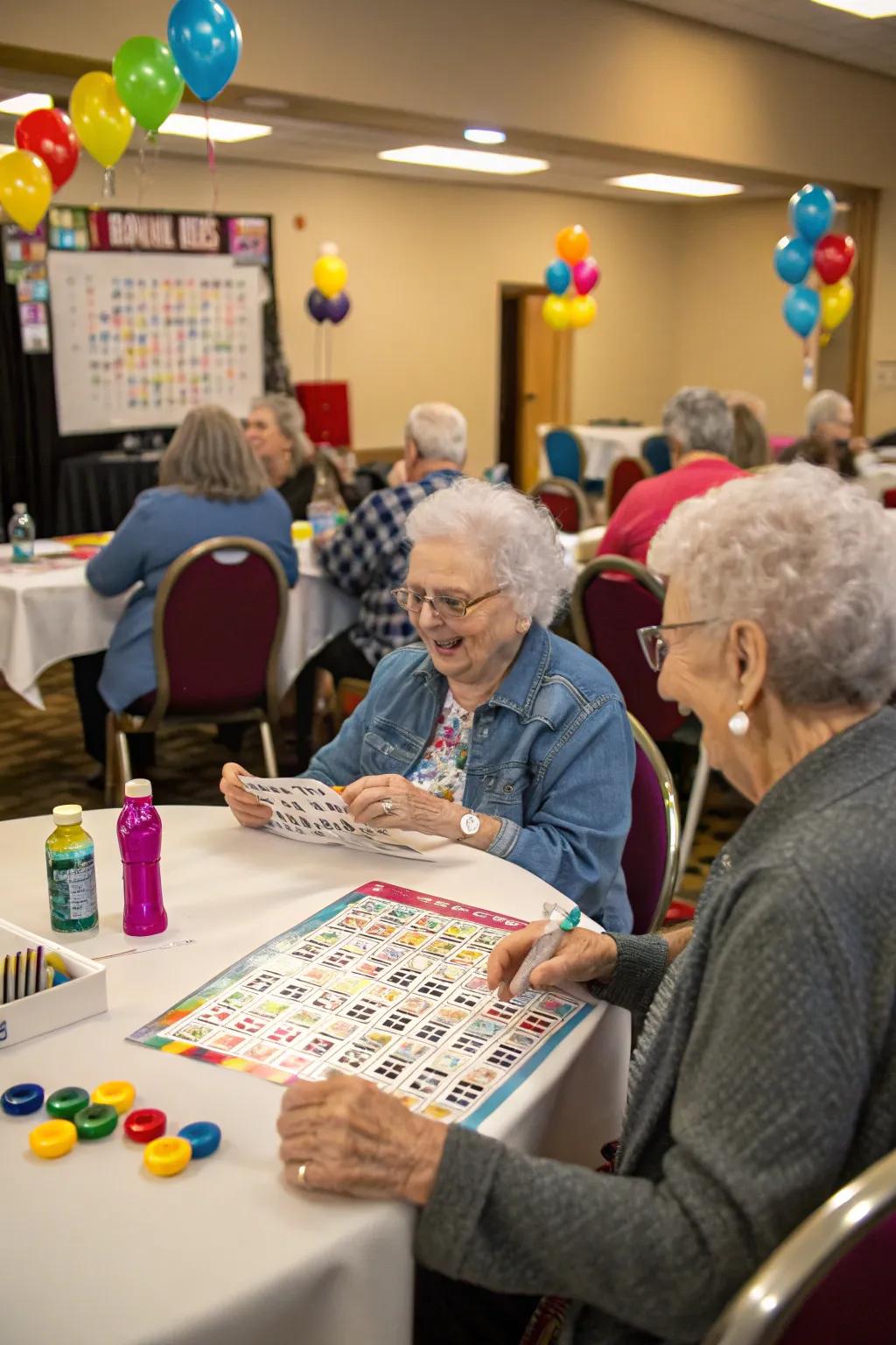 Interactive games keep attendees amused and engaged.
