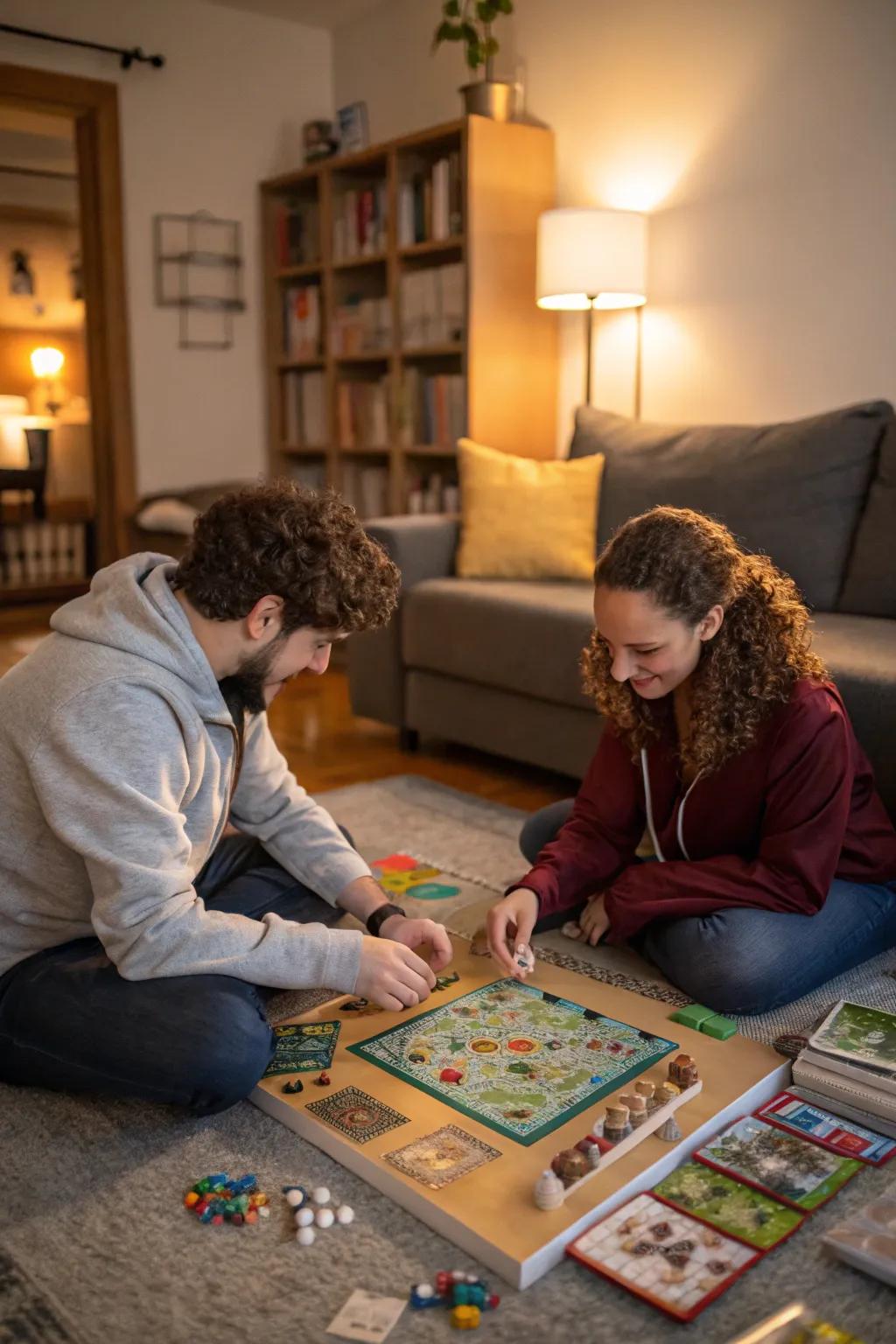 Engage in fun competition with a board game marathon.