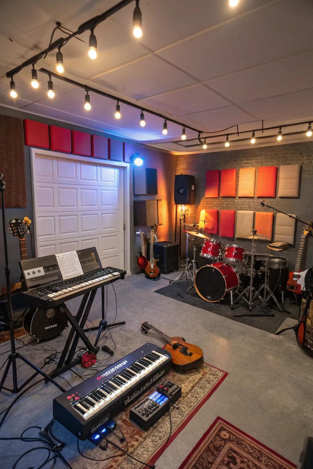 Create harmony with a dedicated music studio.