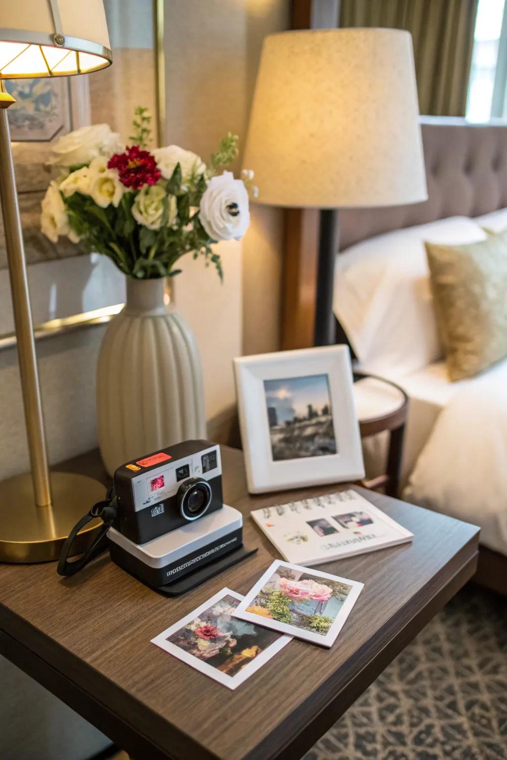Seize the moment with an instant photographic station.
