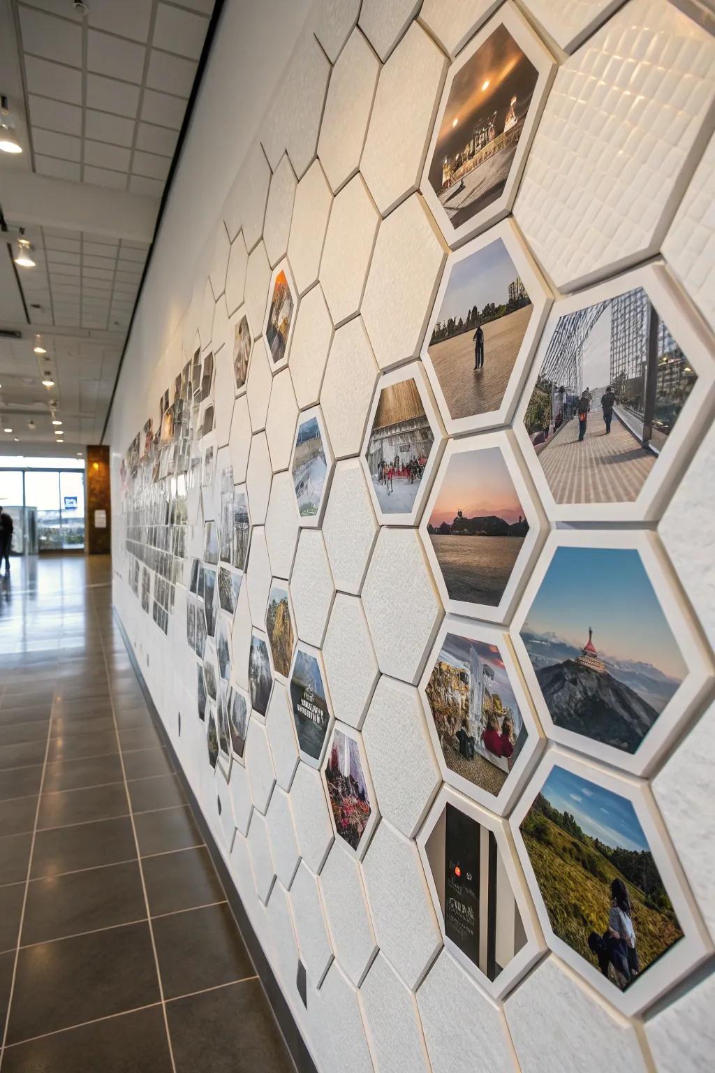 A photographic tile enigma encourages playful interchange.