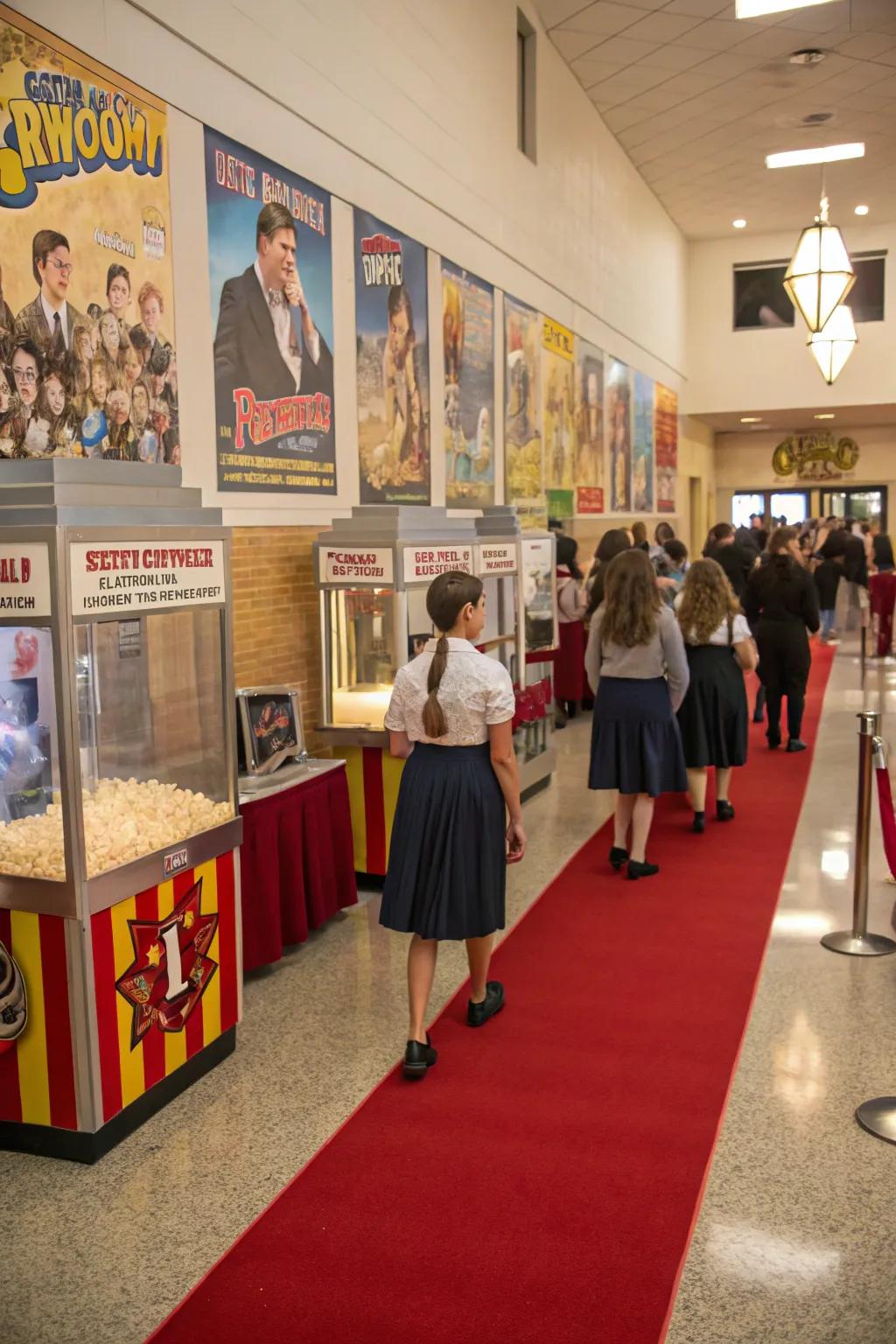 Popcorn and movies make the perfect attendance incentive.