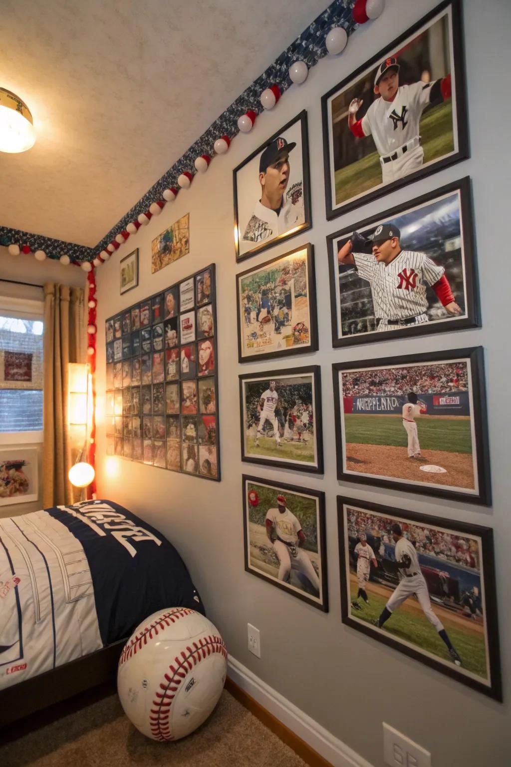 Bring the spirit of the game to your walls with dynamic baseball art.