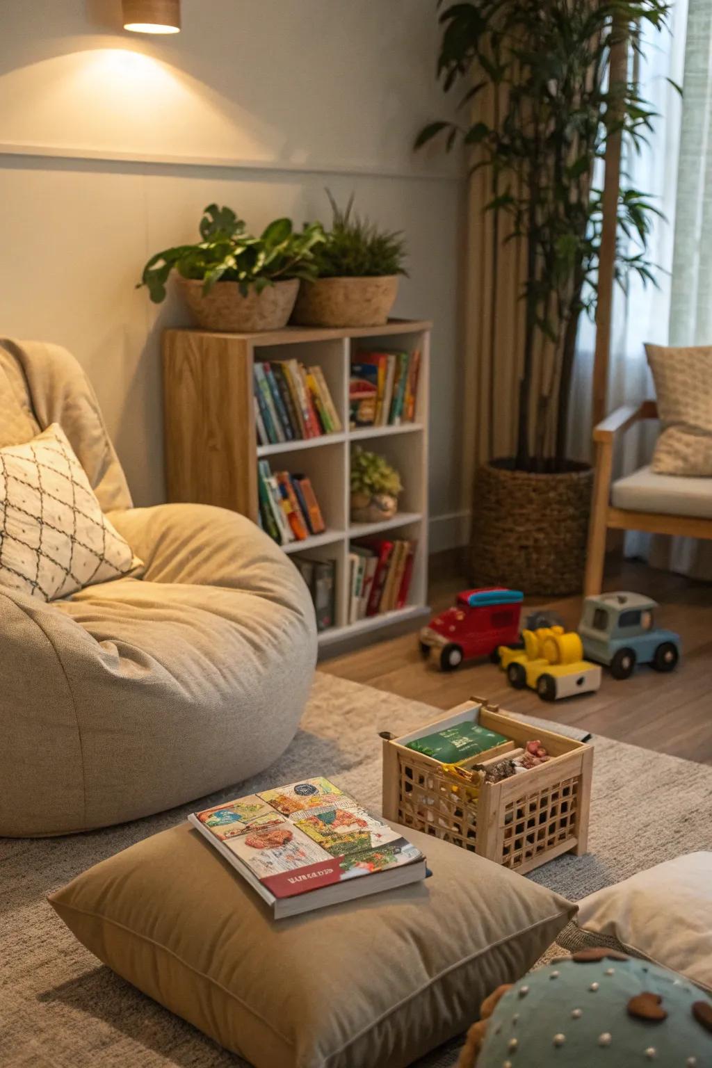 Cultivate a magical reading haven, inviting children to revel in the enchantment of reading.