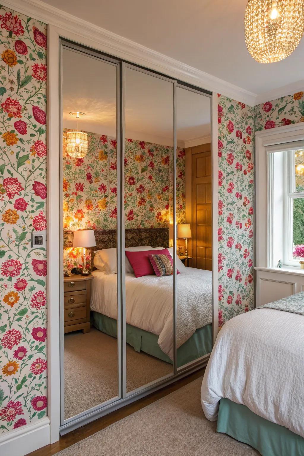 Self-adhesive wallpaper presents a fearless and uncomplicated update.