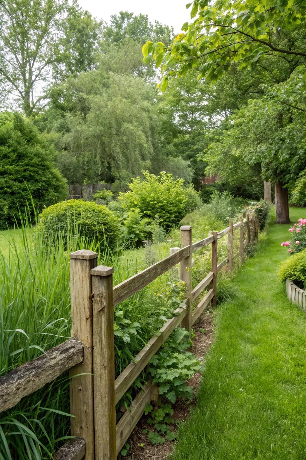 Eco-friendly fences make a positive environmental impact.