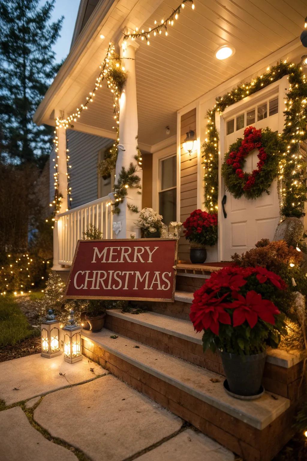 Personal touches make your porch uniquely welcoming.