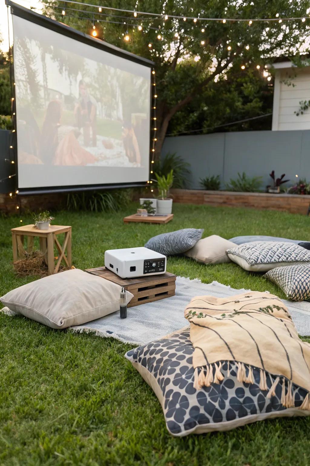 An exterior cinema evening is a delightful method to appreciate films collectively.