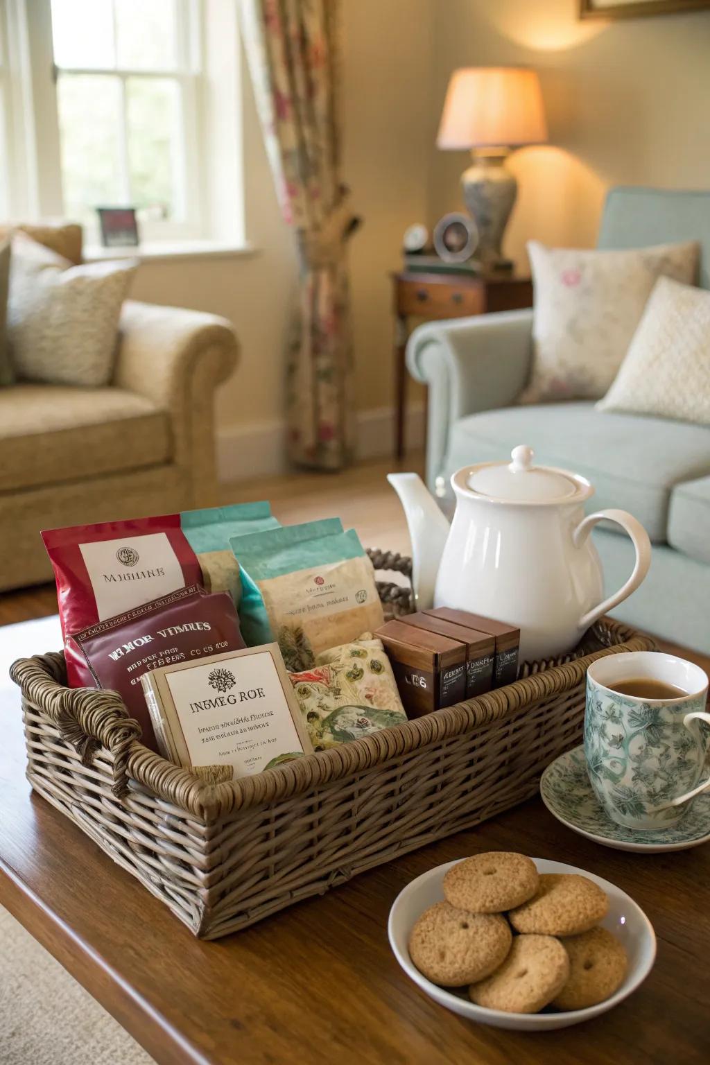 Sip and relish with a delightful tea occasion present assortment.