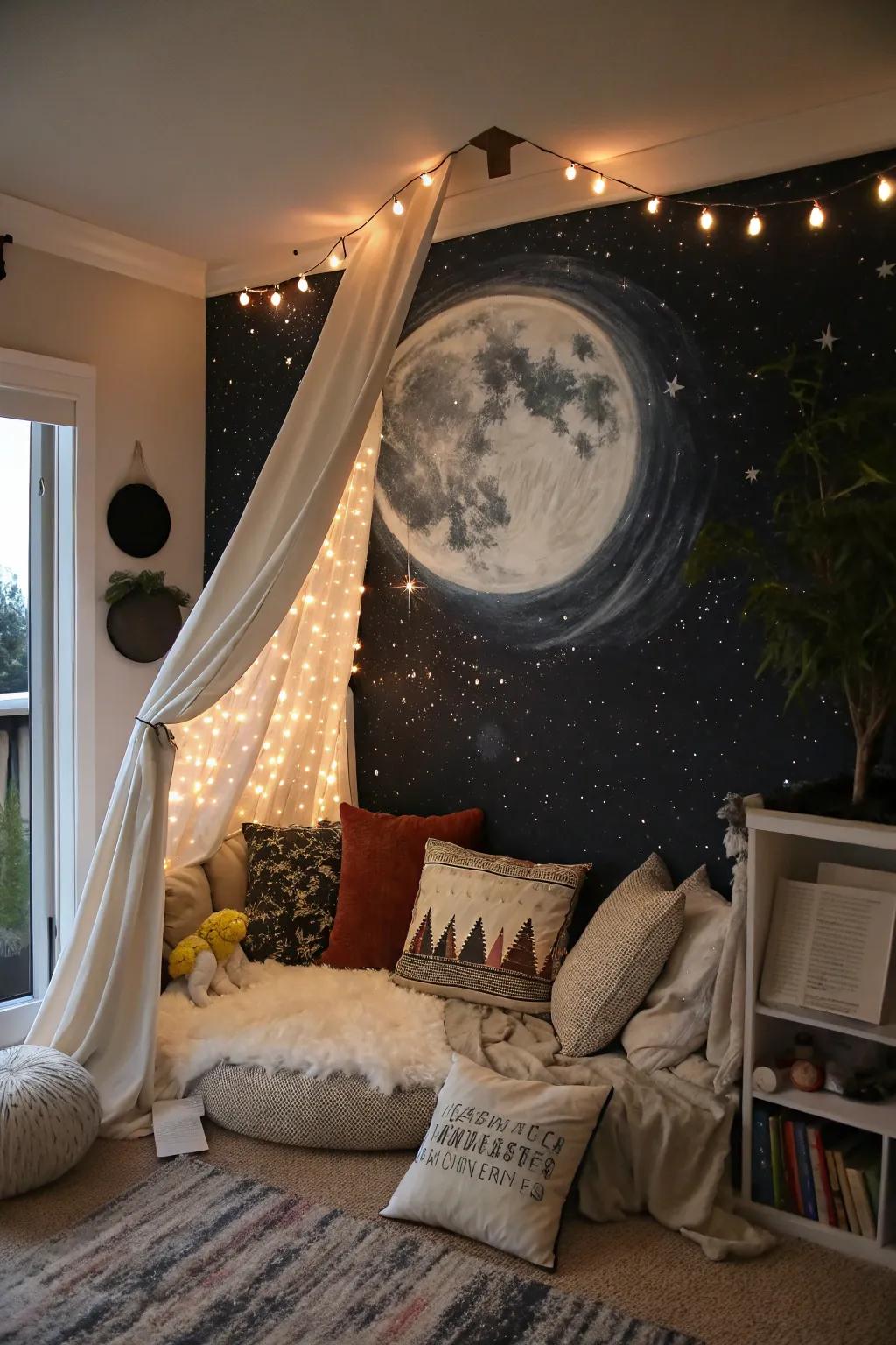 Let the night sky inspire your space