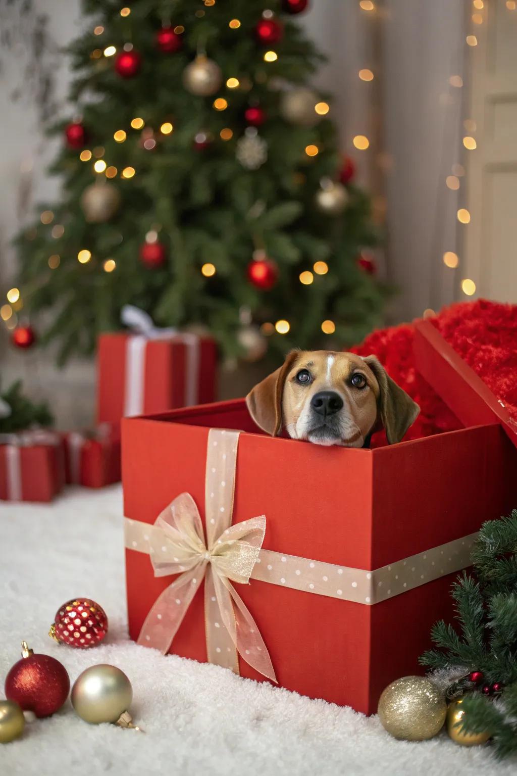 The best gift of all is the one with a wagging tail.