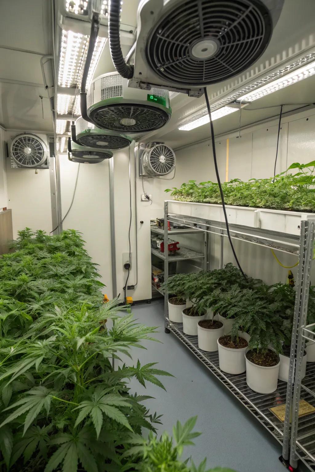 Environmental control devices promise a comfortable atmosphere for the best possible plant growth.