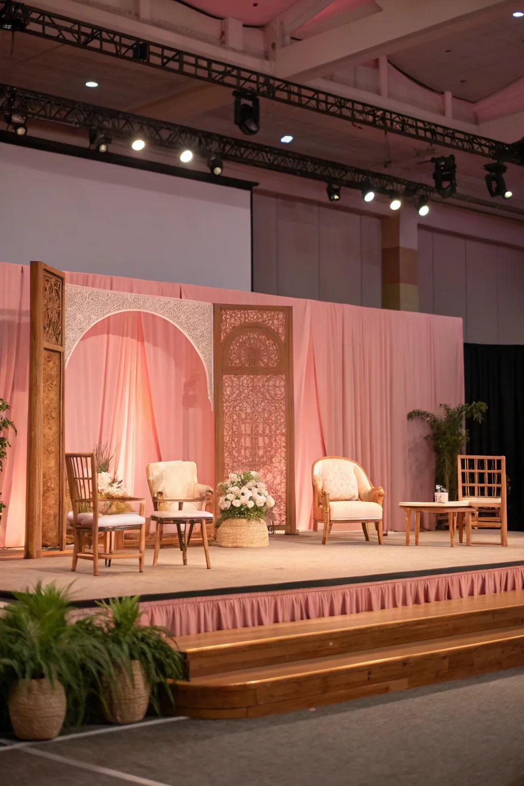 Color schemes dictate the emotional tenor of your conference.