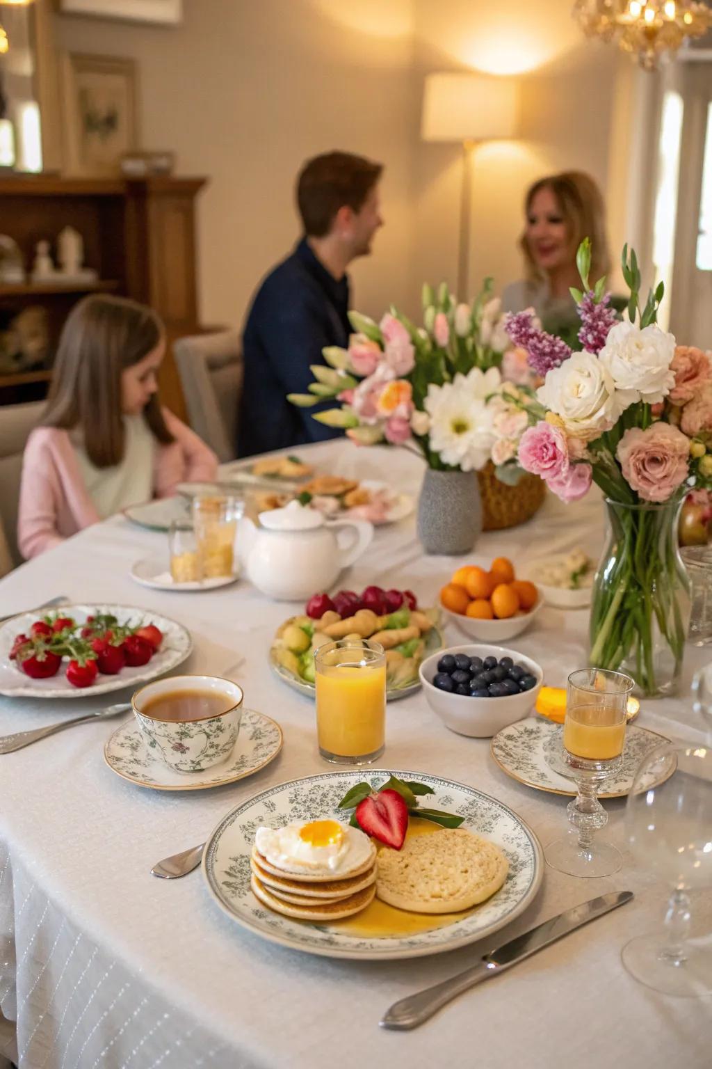 Celebrate with a delightful Mother's Day brunch at home.