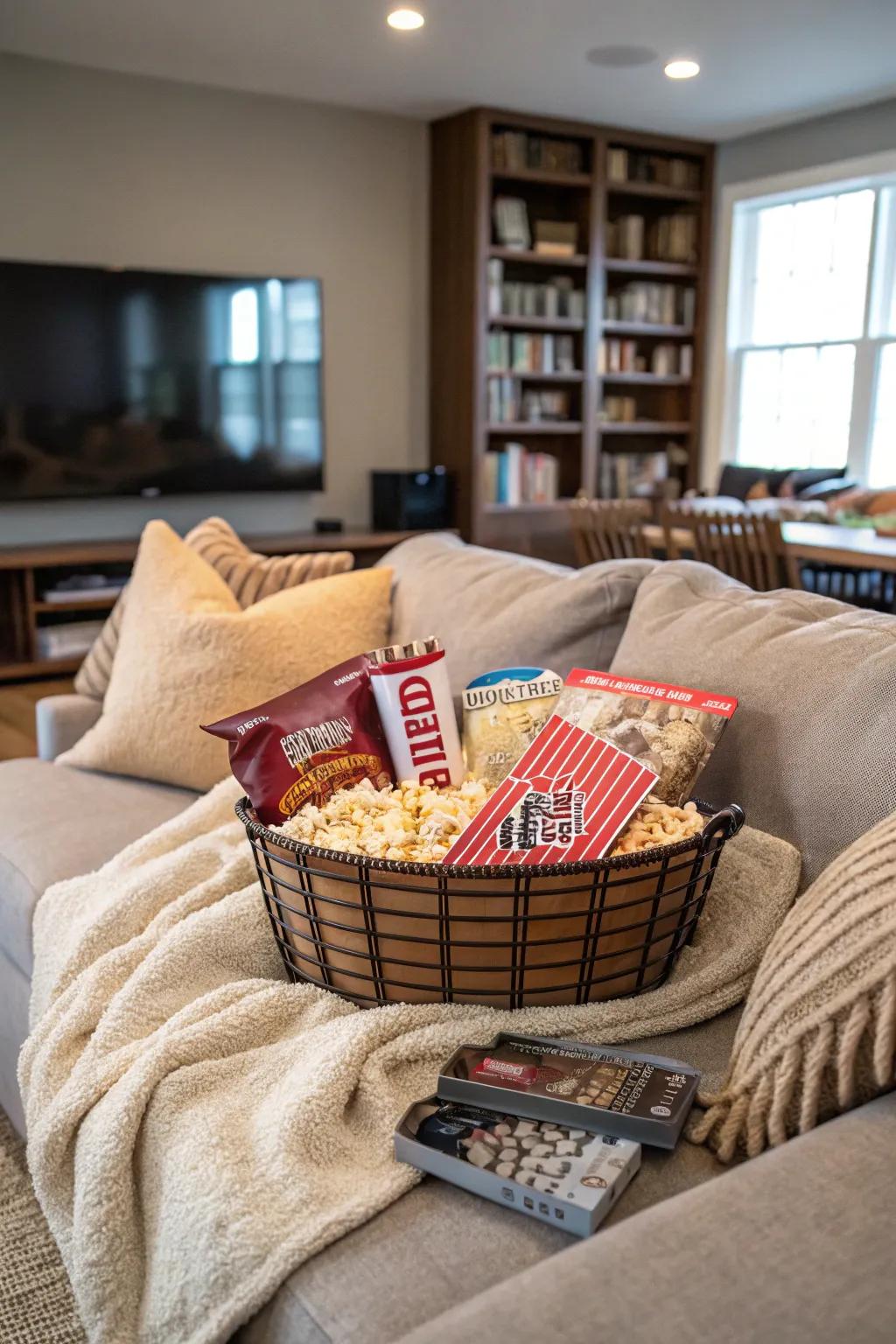 Establish a cinematic experience at home using this film occasion assortment.