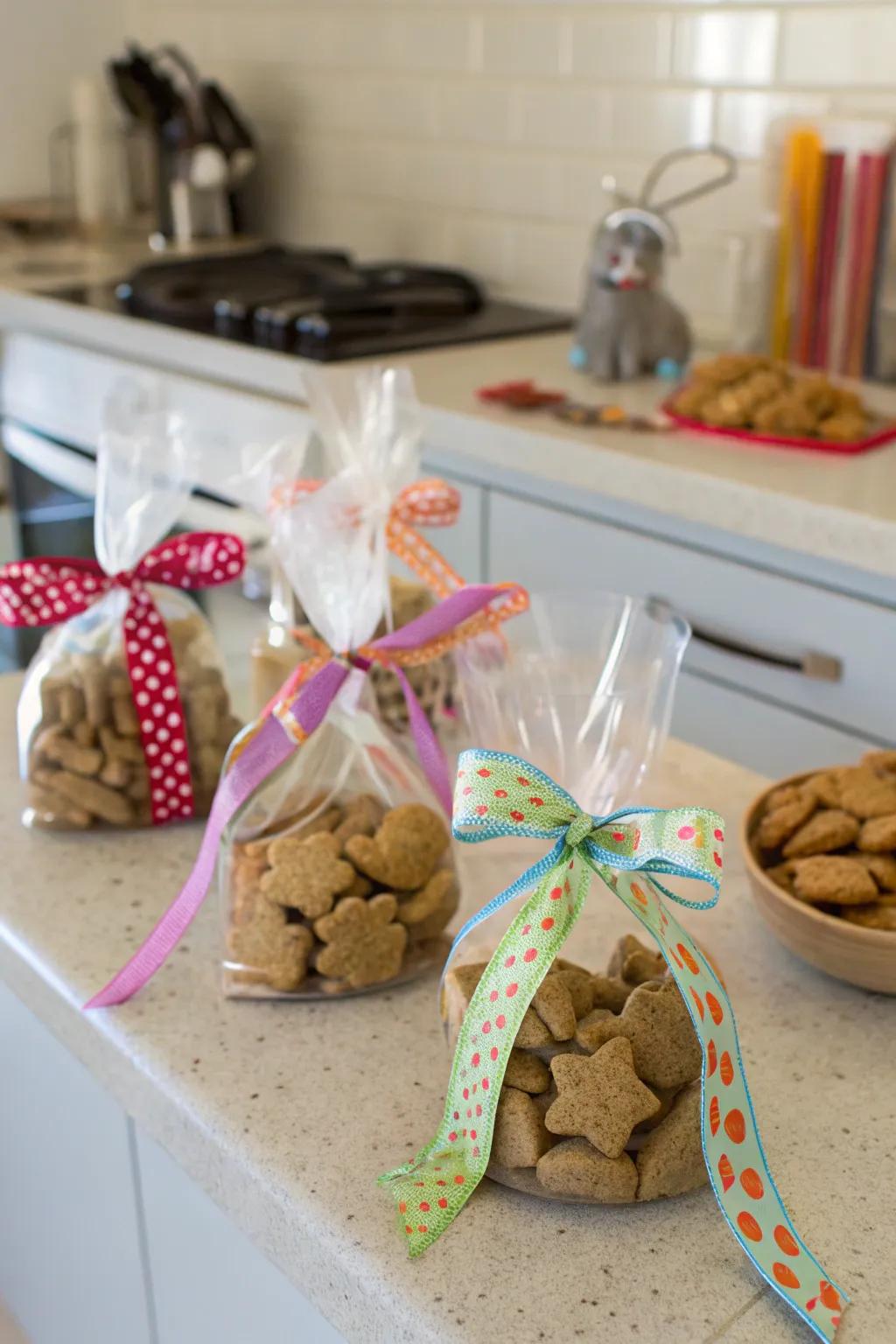 Homemade biscuits filled with affection.