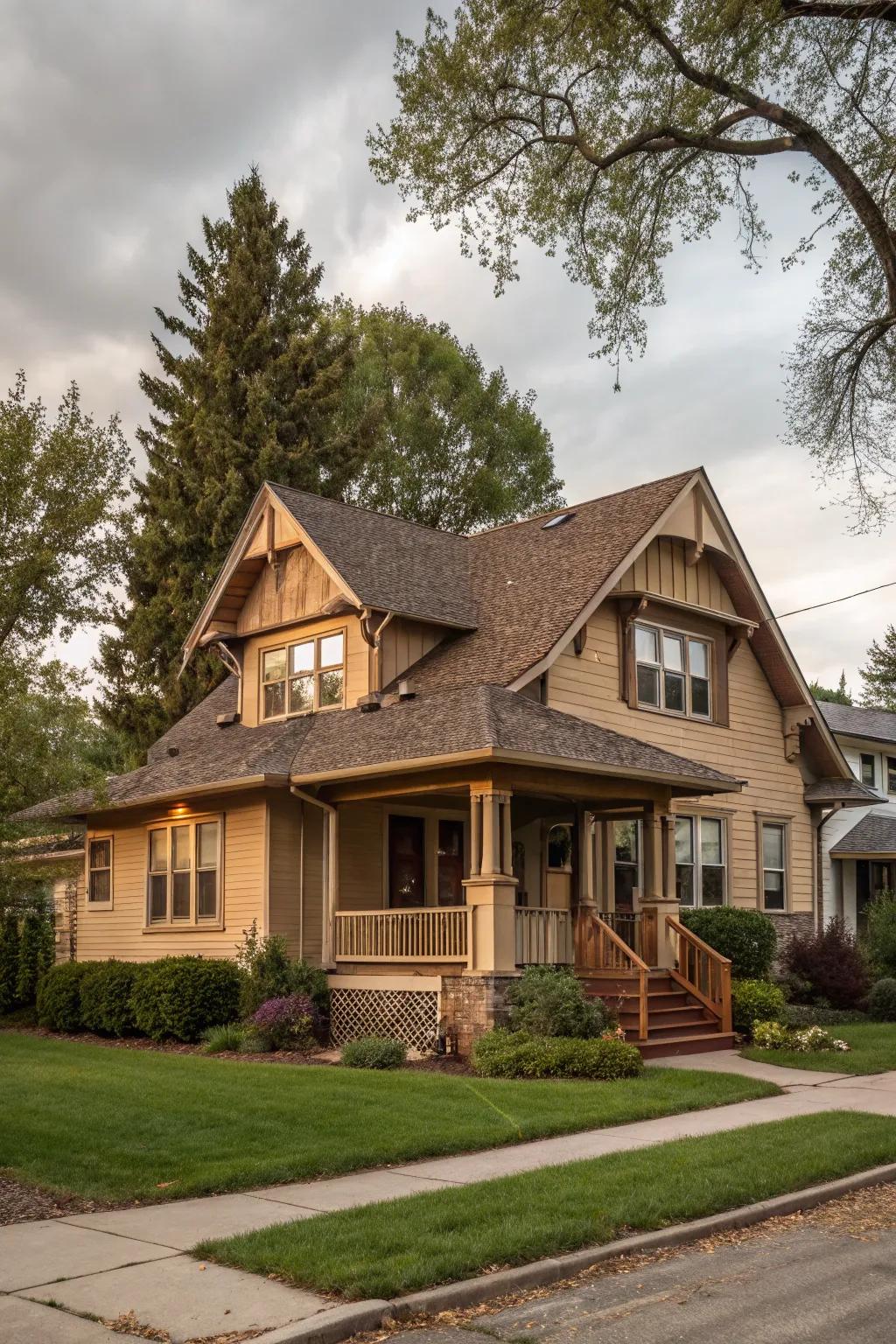 Taupe foundations create a warm and welcoming look.