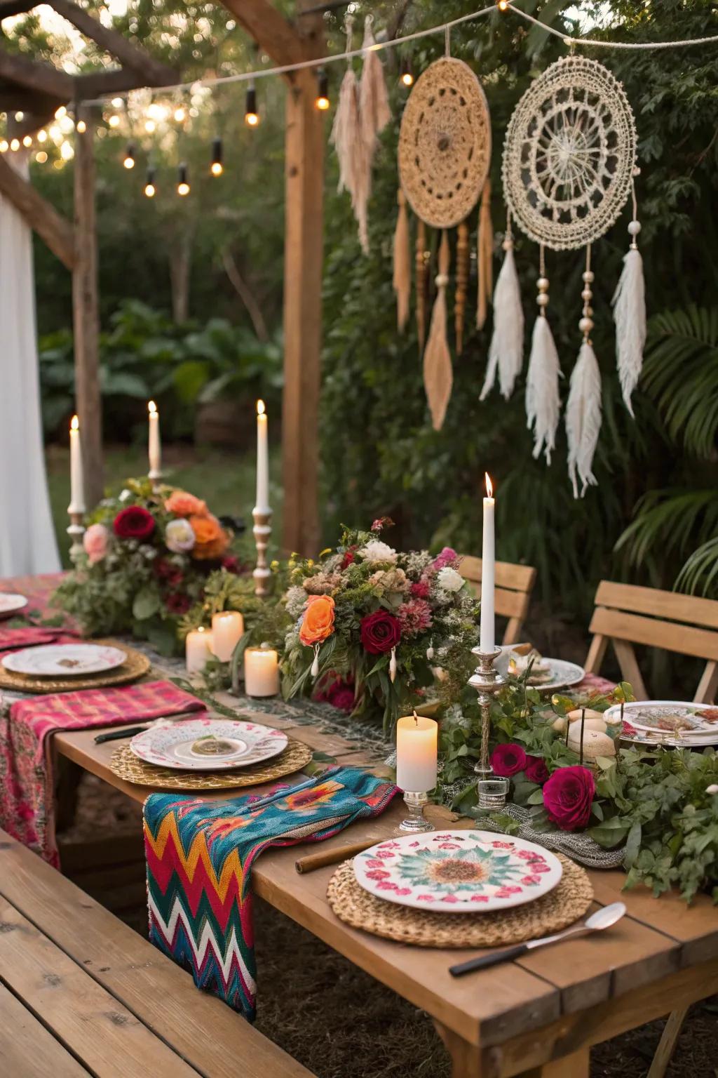 Themed tablescapes that tie together the entire celebration.