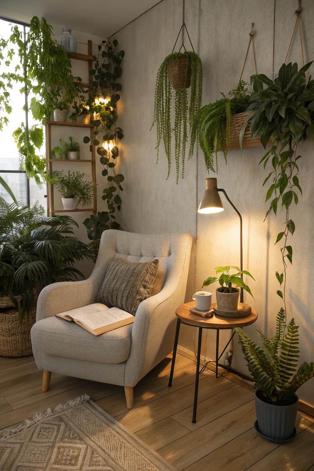 Integrate your growing area with other spaces for multifunctional enjoyment.