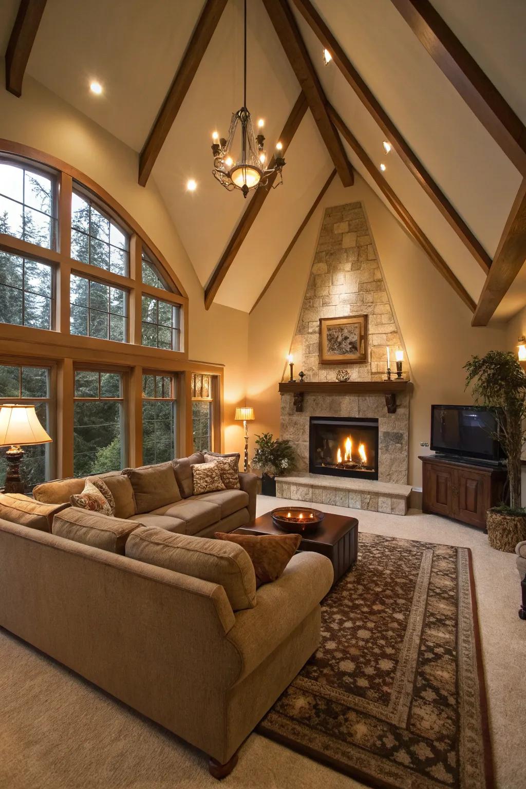 Gather friends and family around a cozy seating area.