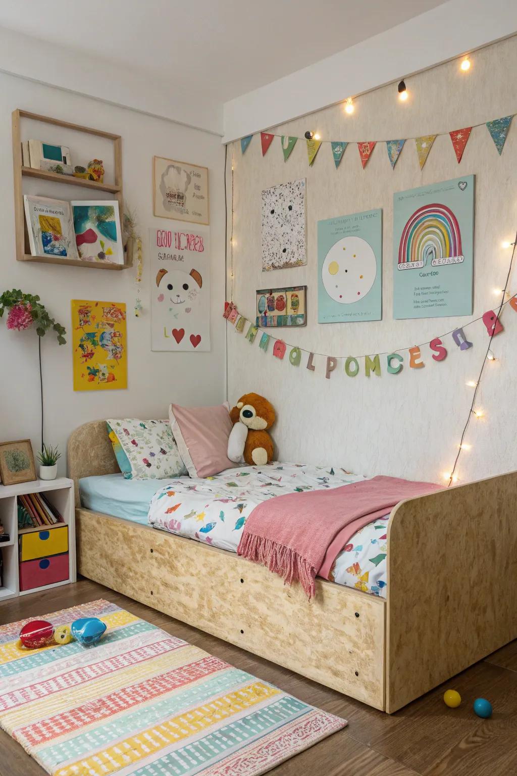 Plywood furniture brings fun and functionality to kids' rooms.